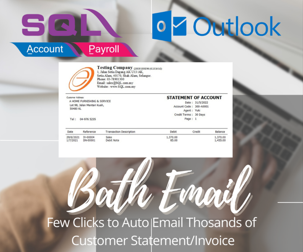 Ask Bryan Cheong – SQL Accounting Software – Batch Email Customer Statement or Invoice