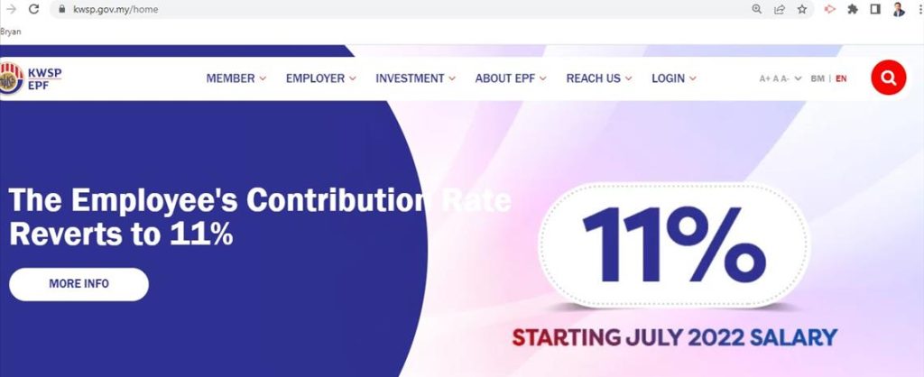 [MUST READ BEFORE PROCESS JULY 2022 PAYROLL] Effective July 2022 salary/wage (August 2022 contribution month), the employee’s EPF contribution rate reverts back to 11% instead of 9%.