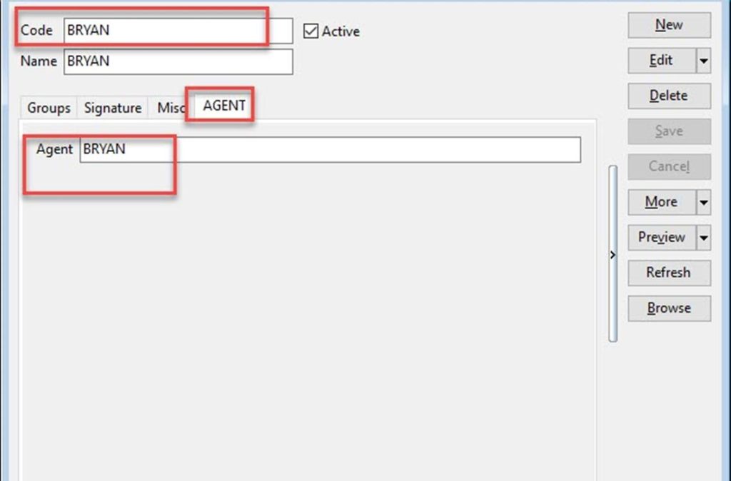 Ask Bryan Cheong – SQL Accounting Software – Auto Fill Up  User As Agent