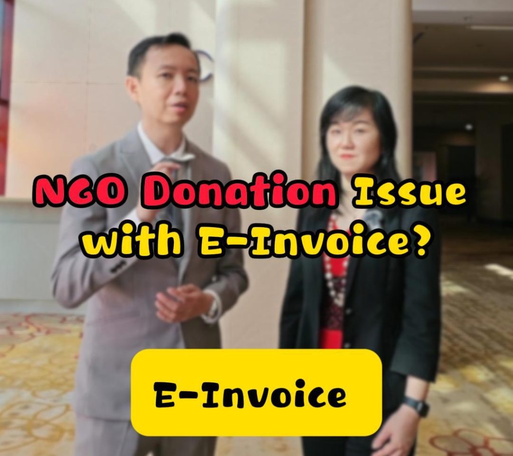 NGO Donation Issue with E-Invoice❓
