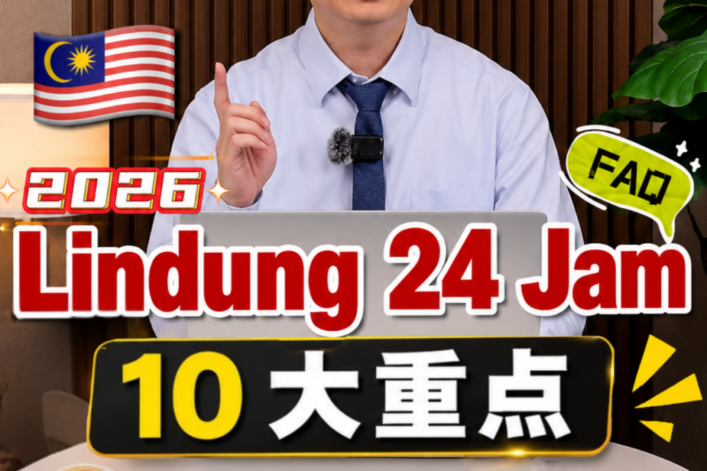 🇲🇾 LINDUNG 24 JAM 常见10大问题！